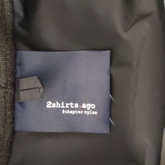 2Shirts Ago Chapter Nylon Women's Black Rain Jacket Size Sm - Picture 11 of 15